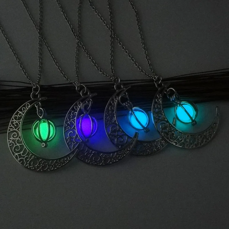 Luminous Moon Stone Healing Pendant Necklace - Image 10